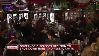 Gov. Whitmer to temporarily shut down bars, restaurants & gyms amid COVID-19 outbreak