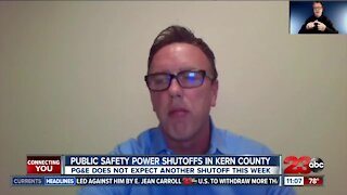 PG&E provides an update to statewide Public Safety Power Shutoffs