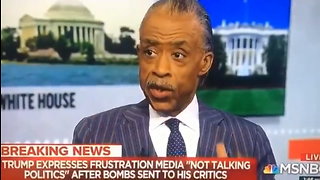 Al Sharpton Has Complete Meltdown After Seeing Black Crowd Full Of Maga Hats