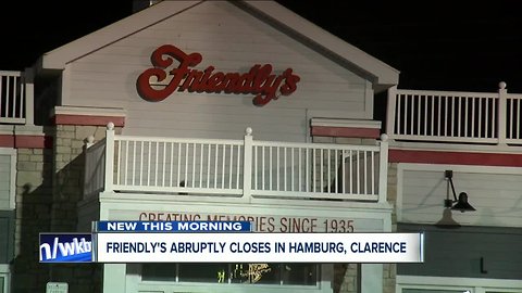 Friendly's abruptly closes up shop in Hamburg, Clarence