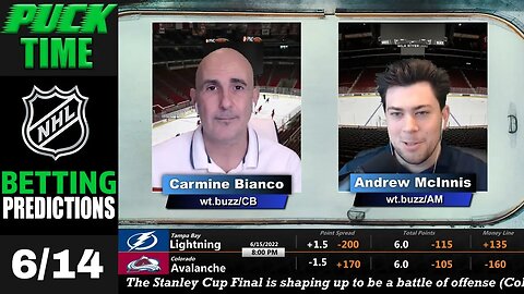 Stanley Cup Finals Picks and Preview | Tampa Bay Lightning vs Colorado Avalanche | Puck Time 6/14