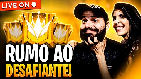 💪FREE FIRE AO VIVO💪CHEGOU O TIRO AO ALVO💪DESAFIANTE V RUMO HÁ 15K DE PONTOS💪 #freefireaovivo