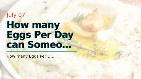How many Eggs Per Day can Someone Eat on Keto Diet? Here are The facts