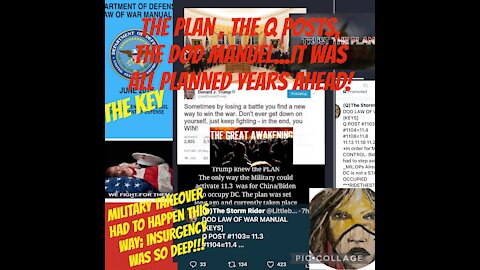 DOD Law of War is the KEY to Q!!! It’s all REAL!!!