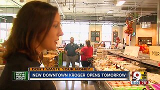 Take sneak peek at new downtown Kroger opening Wednesday