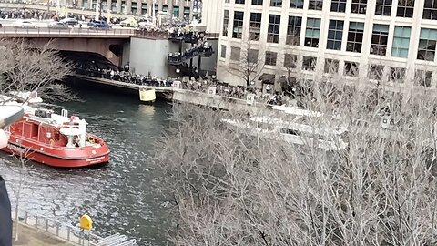 Dying Of Chicago River