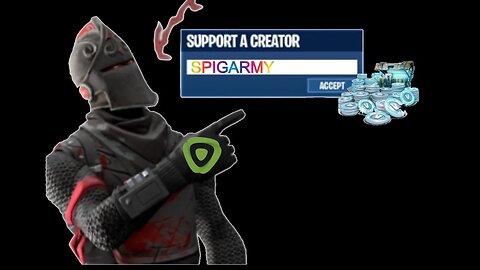 #EPICPARTNER Forts of the nite use code SPIGARMY in itemshop
