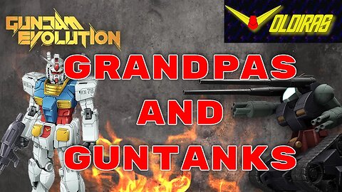 Gundam Evolution Grandpa and Guntank