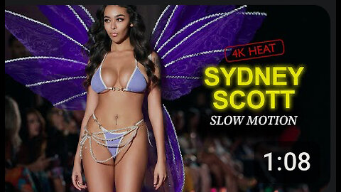 Sydney Scott in Slow Motion | Miami Swim Week 2023