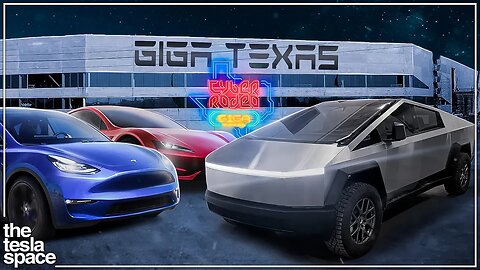 Elon Musk Reveals Giga Texas & More At Tesla's Cyber Rodeo!