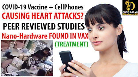 Did a CellPhone activate Nano bots from the Vax and kill this lady!? Vax, Phones and Studies
