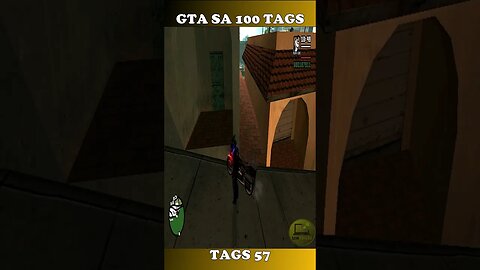 GTA SAN ANDREAS 100 TAGS TAG 57 #shorts #semedissaum #gta