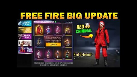 Return Red Criminal Bundles |,🙏 Free Fire Top criminal incubator return | season 2 hip hop kab ayga