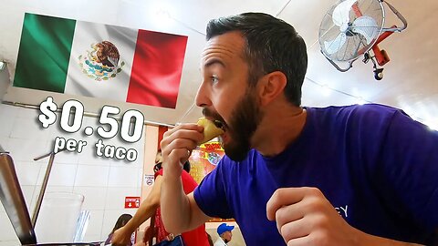 $0.50 tacos in Guadalajara, Mexico 🇲🇽 🌮
