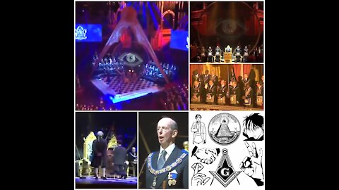 Royal Ritual at United Freemason Grand Lodge of England at the Royal Albert Hall on October 31, 2017