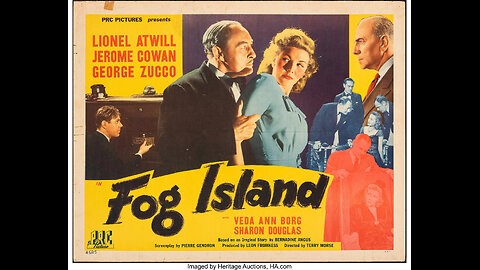 Fog Island (1945) | An American mystery film directed by Terry O. Morse