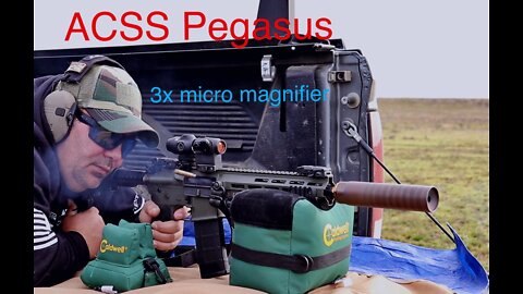 Primary Arms 3X micro Magnifier whit Pegasus Reticle
