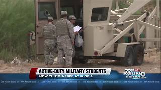 UA reduces tuition for active-duty undergrads