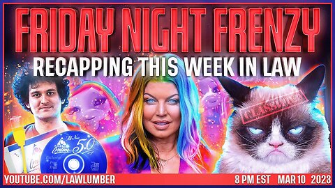 Friday Night Frenzy | Black-Eyed Peas Satire Lawsuit. Counterfeit Grumpy Cat. SBF Bail Conditions.