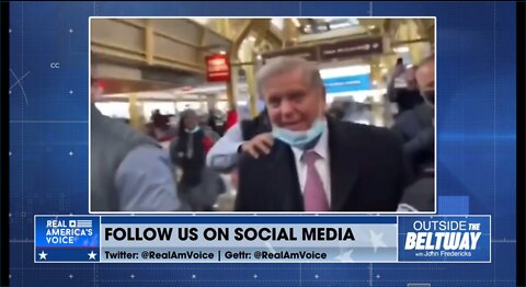 "Traitor," Sen. Lindsey Graham Accosted At Airport Over Gun Safety Vote