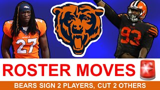 Chicago Bears News: Bears Sign Davontae Harris & Trevon Coley, Cut 2 Players