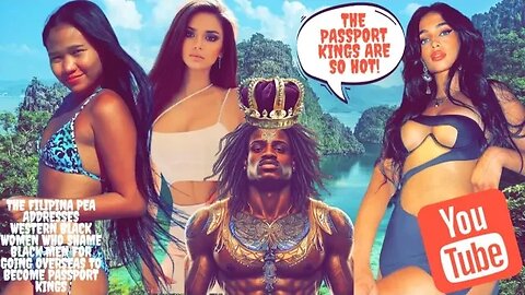 @TheFilipinaPea Addresses Western Black woMen Who SHame Black Men For Going To Become Passport Kings