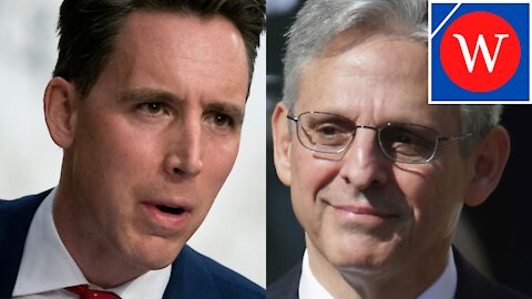 "I CALL ON YOU TO RESIGN": Sen Hawley ASSAILS AG Garland
