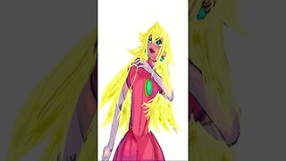 Princess Peach Speedpaint#supermario64 #shorts #peach