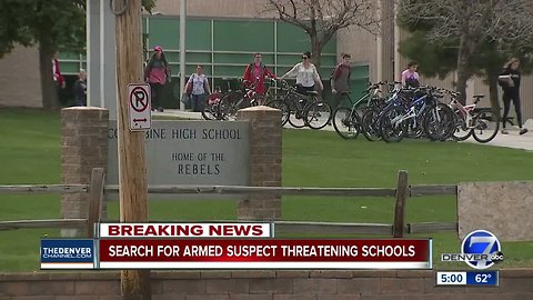 FBI, authorities search for 'armed and dangerous' suspect after 'credible threat' to schools