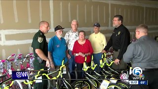 Neighborhood buys 70 bikes for children