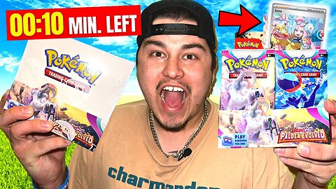 Open 100 Pokemon Packs With Strangers In 24-Hours Challenge (IONO PULLED)