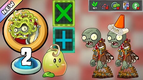 Plants vs Zombies 2 - The Zombosseum II 2023 Level 2 [Plants Lvl 1 & No Premium] + DOWNLOAD