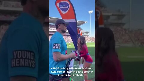 NRL@Touching tribute to Rabbitohs Kyle Turner - Rest in peace brother #shorts #nrl #rabbitohs