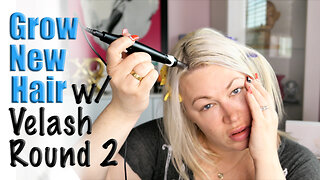 Grow New Hair w/ Velash Round 2 | Wannabe Beauty Guru | Code Jessica10 saves you Money