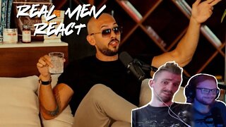 Real Men Reacts | Andrew Tate Destroys Piers | He Might Be Right About Depression