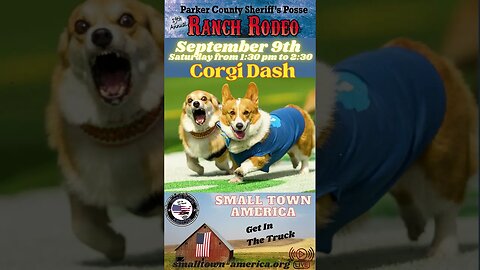 Let's Get Western Corgi Dash at Ranch Rodeo #corgidash #ranchrodeo