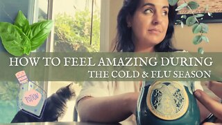 How to Feel Amazing During the Cold and Flu Season | Foraging, Kratom Leafs, Potions
