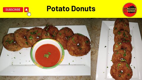 Potato Donuts | Potato Snacks | Crispy Potato Snacks | Quick and Easy | Delicious Pakwan by Gul.