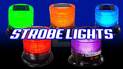 Industrial LED Strobe Lights - Permanent & Magnetic Mount