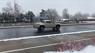 Snowstorm hits the Front Range foothills