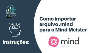 Como importar mapa mental para o MindMeister como usar o mapa mental mind