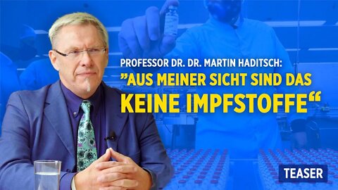 „Spike-Stoffe“: Professor Dr. Dr. Martin Haditsch im Interview – Ausschnitt