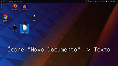 O Ícone "Novo Documento" - Texto