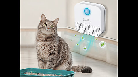 Smart Cat Odor Purifier For Cats Litter Box Deodorizer Dog Toilet Rechargeable Air Cleaner