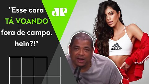 Vampeta "PAGA PAU" pra jogador do Palmeiras: "Tá VOANDO fora de campo!"