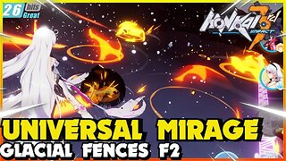 Honkai Impact 3rd UNIVERSAL MIRAGE GLACIAL FENCES F2