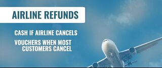 Airlines making it tough to get cash refunds