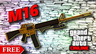 How to get the M16 (Service Carbine) Crime Scenes Locations + Upgrades & Shooting Test | GTA Online