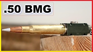 .50 BMG Round set off OUTSIDE a gun - What happens?