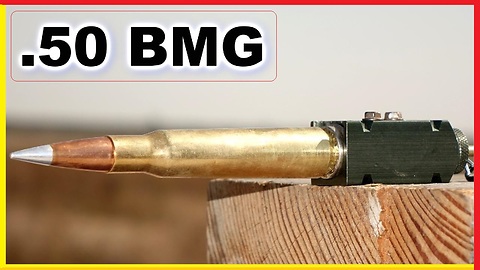 .50 BMG Round set off OUTSIDE a gun - What happens?